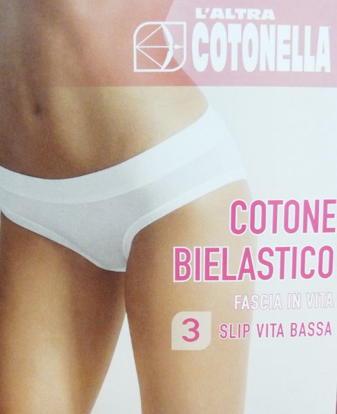TRIPACK SLIP VITA BASSA COTONELLA GD018 TRIS 31226