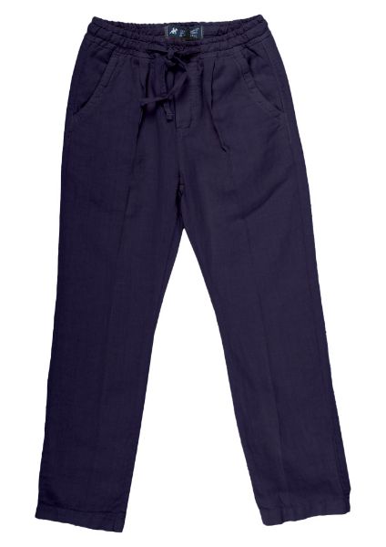 PANTALONE LUNGO IN LINO RAGAZZO U.S.GRAND&APPAREL E USLR446 230257