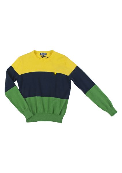 MAGLIA MANICA LUNGA GIROCOLLO RAGAZZO U.S.GRAND&APPAREL E USTK435 230261