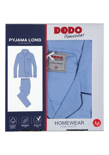 PIGIAMA APERTO MANICA LUNGA UOMO DODO E DH.MUST.PYCU4 213484