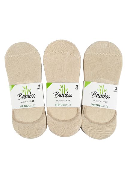 TRIPACK SOLETTA BAMBOO DONNA VIRTUS E V568 212893