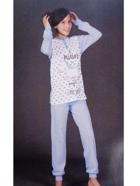 PIGIAMA BUSTA M/L RAGAZZA POINT SERVICE  M2500 85687