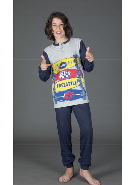 PIGIAMA M/L RAGAZZO POINT SERVICE  M2400 85688