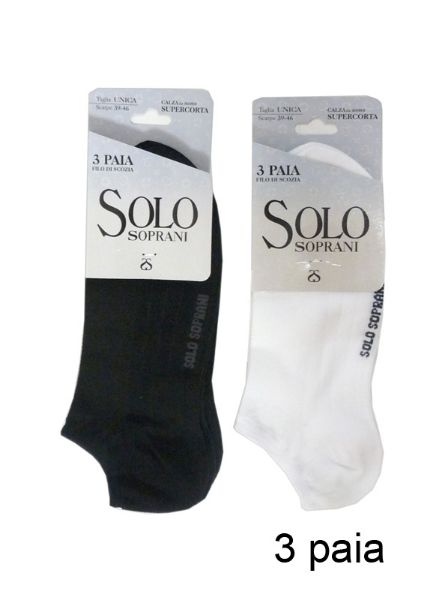 TRIPACK SNEAKER SOLO SOPRANI U015 29295