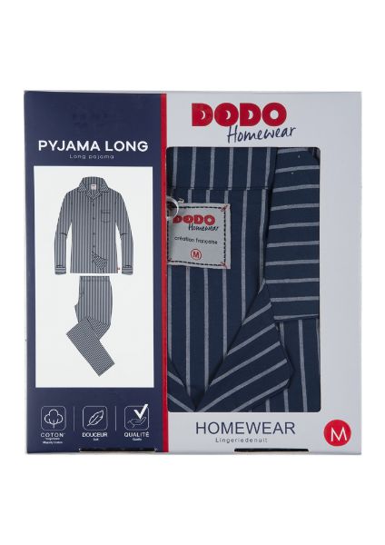 PIGIAMA APERTO MANICA LUNGA UOMO DODO E DH.MUST.PYCR2 210340