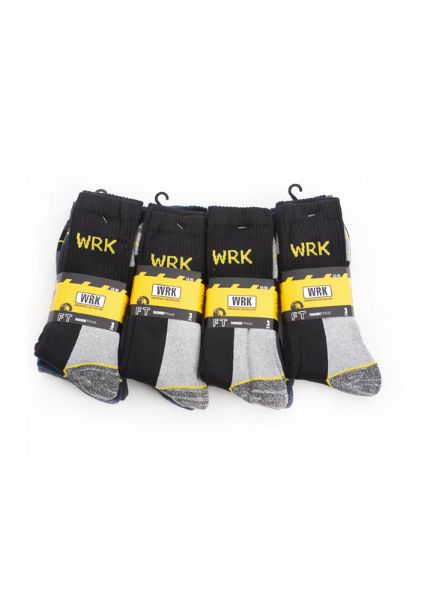 TRIPACK CALZA CORTA WORK UOMO WORKERS SOCKS WRK-02 133477