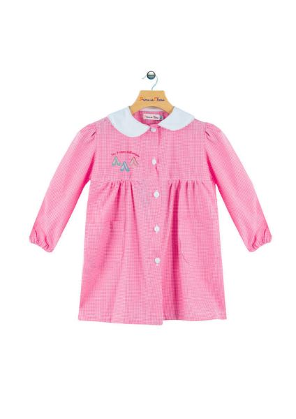 GREMBIULE ASILO CON RICAMO BAMBINA PRIMO DELLA CLASSE I 5P301 265651