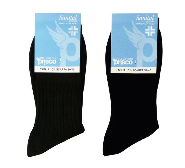 CALZA CORTA SANITARIA UOMO PRISCO SANITAL 33507