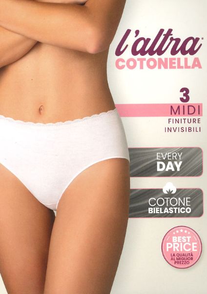 TRIPACK SLIP DONNA COTONELLA GD293 141192