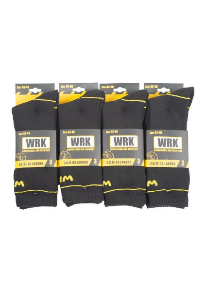 TRIPACK CALZA CORTA SPUGNA WORK WORKERS SOCKS WRK-06 263202